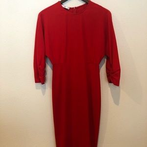 MNG red dress